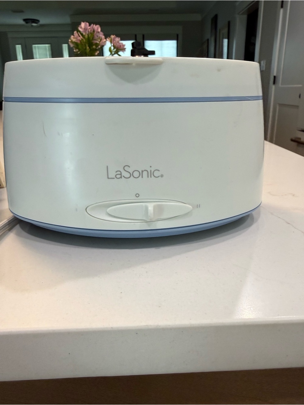 Connoisseur Double White Home Accent Ultrasonic Cleaner.. never used. No box